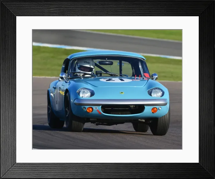 Framed Print : CJ6 7767 John Hutchison, Lotus Elan 26R Framed Print : CJ6 7767 John Hutchison, Lotus Elan 26R