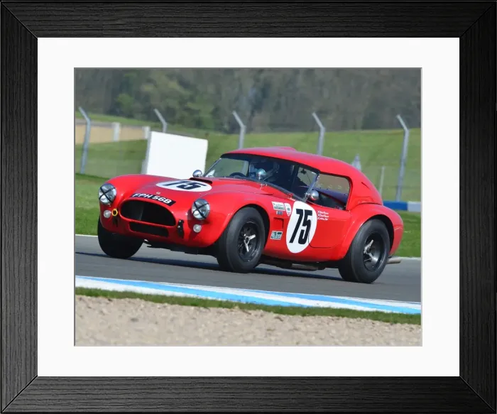 Framed Print : CJ6 7534 Robert Bremner, Daniel Bremner, AC Cobra 289 Mk2