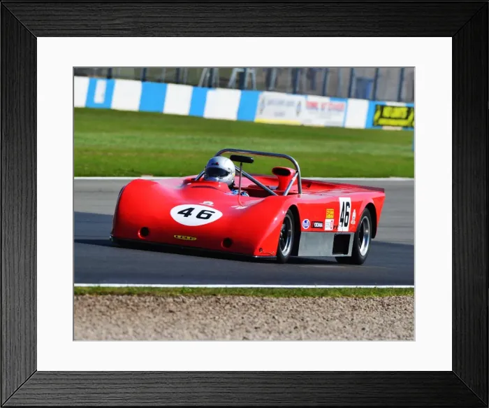 Framed Print : CJ6 7677 John Bowles, Lola T492-46 Framed Print : CJ6 7677 John Bowles, Lola T492-46