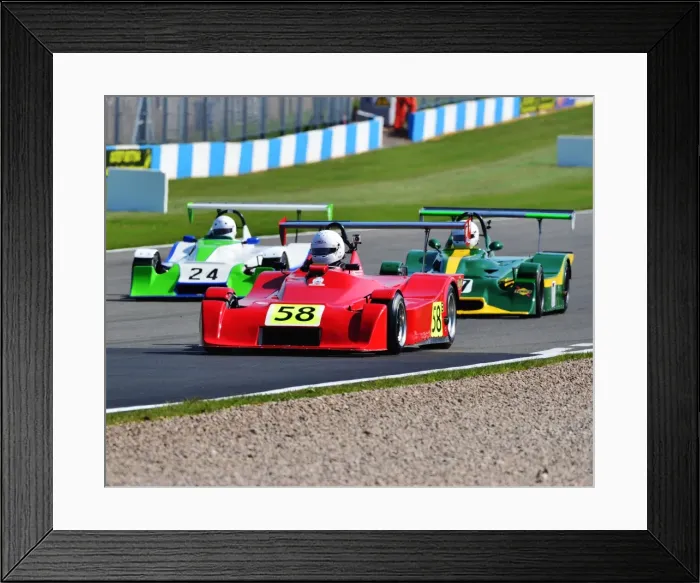 Framed Print : CJ6 7647 John Muirhead, Mallock Mk18 Framed Print : CJ6 7647 John Muirhead, Mallock Mk18