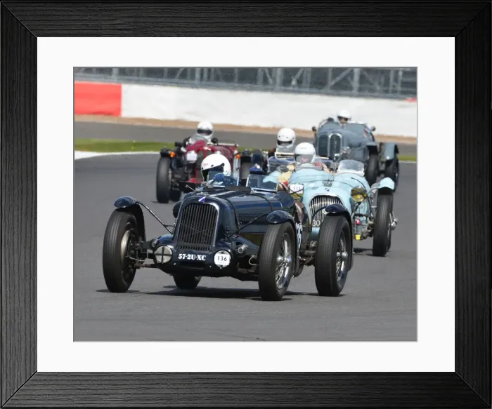 Framed Print : CJ6 8294 Marcus Black, Talbot Lago T23 Framed Print : CJ6 8294 Marcus Black, Talbot Lago T23