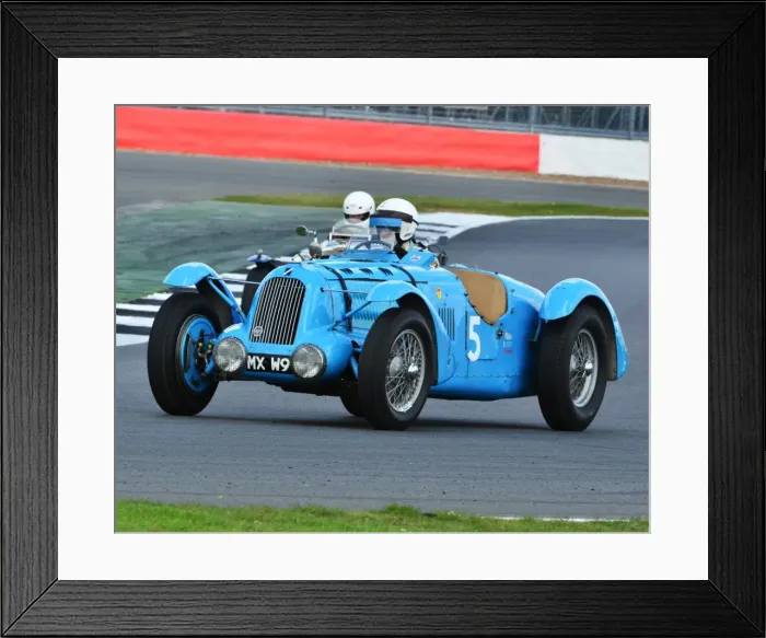 Framed Print : CJ6 8250 Richard Pilkington, Talbot T26 SS Framed Print : CJ6 8250 Richard Pilkington, Talbot T26 SS