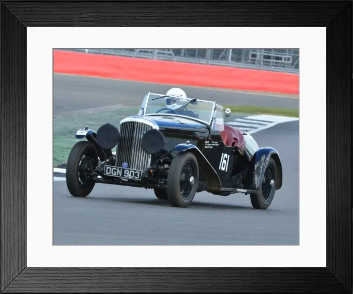 Framed Print : CJ6 8233 Steve Allen, Bentley 4o Litre Special Framed Print : CJ6 8233 Steve Allen, Bentley 4o Litre Special