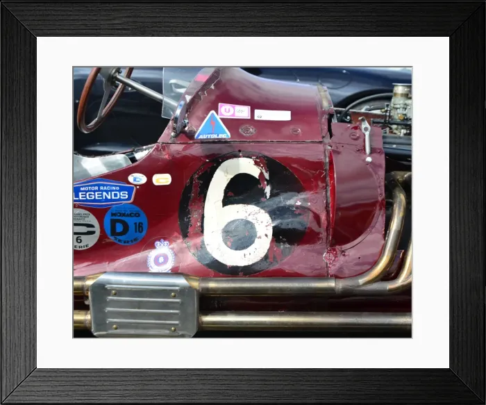 Framed Print : CJ6 8124 John Ure, Cooper Bristol T24-25 Framed Print : CJ6 8124 John Ure, Cooper Bristol T24-25