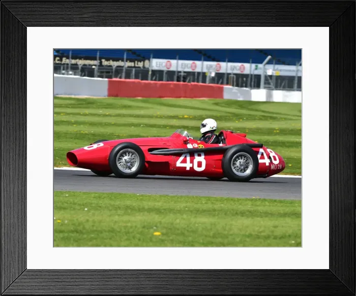 Framed Print : CM18 6937 Graham Adelman, Maserati 250F Framed Print : CM18 6937 Graham Adelman, Maserati 250F