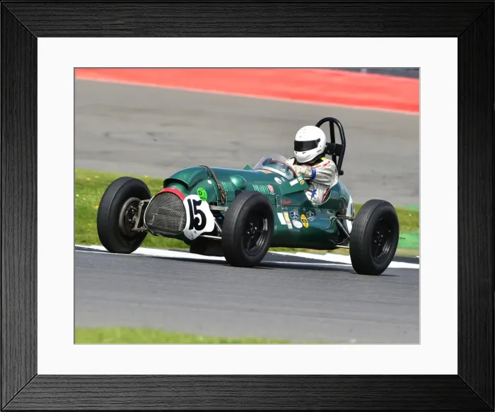 Framed Print : CM18 6895 David Wenman, Cooper Bristol Mk1 Framed Print : CM18 6895 David Wenman, Cooper Bristol Mk1
