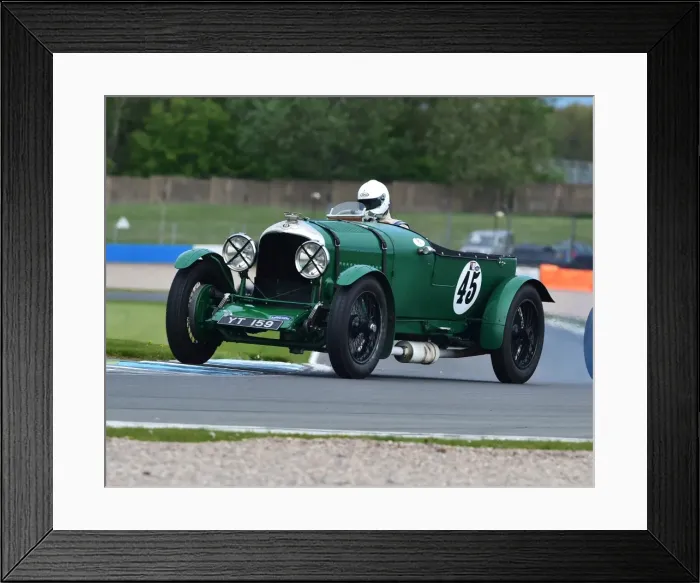 Framed Print : CM18 8010 Oliver Llewellyn, Tim Llewellyn, Bentley 4 Litre Framed Print : CM18 8010 Oliver Llewellyn, Tim Llewellyn, Bentley 4 Litre