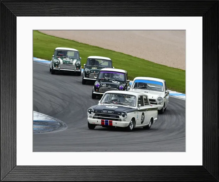 Framed Print : CM18 8190 Martin Strommen, Ford Lotus Cortina Framed Print : CM18 8190 Martin Strommen, Ford Lotus Cortina