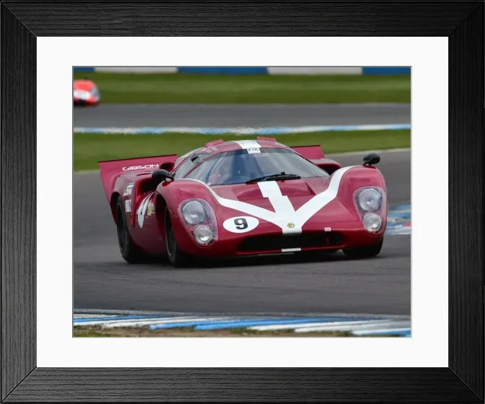 Framed Print : CM18 9356 Paul Gibson, Chris Ward, Lola T70 Mk3B Framed Print : CM18 9356 Paul Gibson, Chris Ward, Lola T70 Mk3B