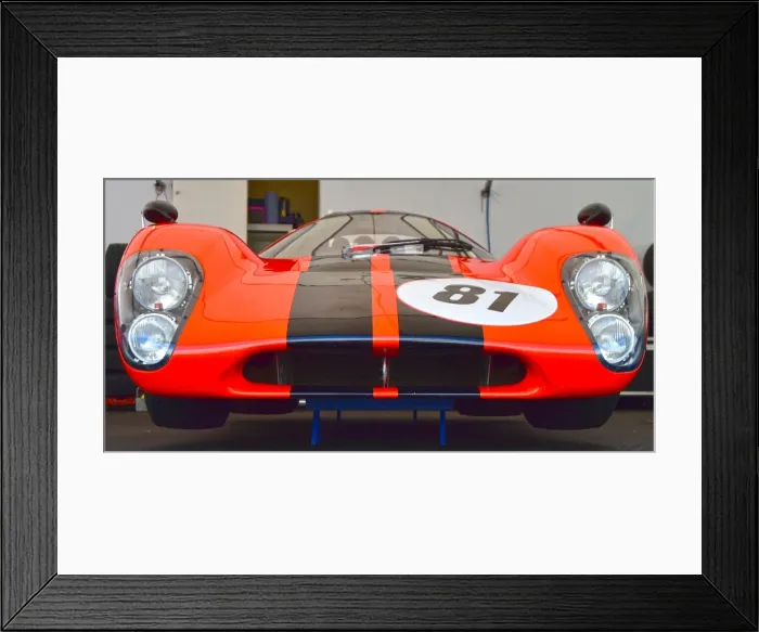 Framed Print : CM18 8006 Chris Beighton, Nigel Greensall, Lola T70 MK3B Framed Print : CM18 8006 Chris Beighton, Nigel Greensall, Lola T70 MK3B