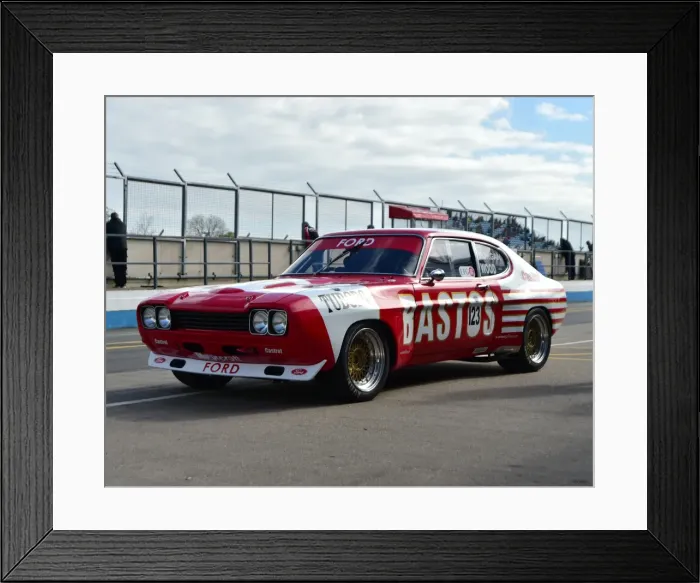 Framed Print : CM18 7996 Adam Morgan, Ford Capri Framed Print : CM18 7996 Adam Morgan, Ford Capri