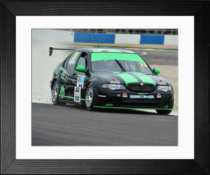 Framed Print : CM19 0571 Jason Hughes, MG BTCC Framed Print : CM19 0571 Jason Hughes, MG BTCC