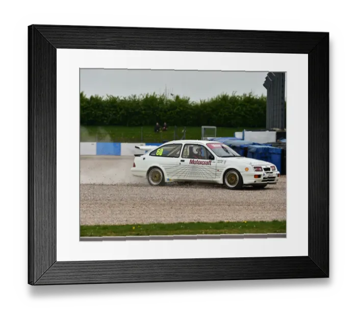 Framed Print : CM19 0514 Mark Wright, Ford Sierra RS500 Framed Print : CM19 0514 Mark Wright, Ford Sierra RS500