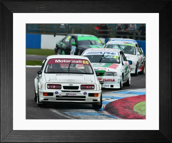 Framed Print : CM19 0499 Mark Wright, Ford Sierra RS500 Framed Print : CM19 0499 Mark Wright, Ford Sierra RS500