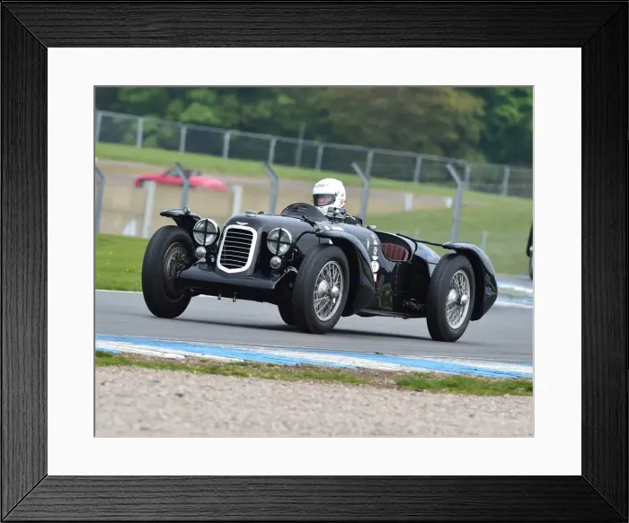 Framed Print : CM18 8073 Heinz Stamm, Aston Martin 2 Litre Framed Print : CM18 8073 Heinz Stamm, Aston Martin 2 Litre