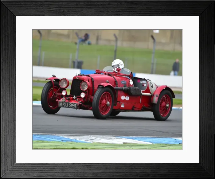 Framed Print : CM18 8092 Edward Bradley, Aston Martin Ulster Framed Print : CM18 8092 Edward Bradley, Aston Martin Ulster