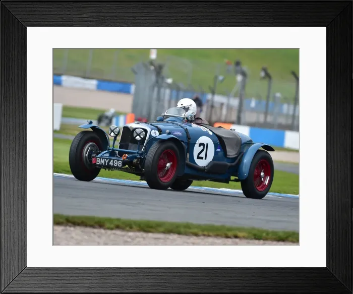Framed Print : CM18 8109 Richard Iliffe, Riley Kestrel Sports