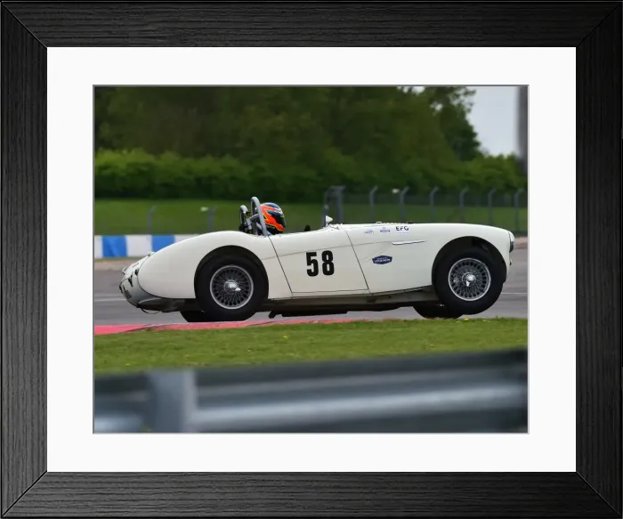 Framed Print : CM19 0483 Jason Minshaw, Graeme Dodd, Austin Healey 100 Le Mans Framed Print : CM19 0483 Jason Minshaw, Graeme Dodd, Austin Healey 100 Le Mans
