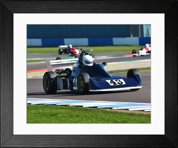 Framed Print : CM18 4884 Jan Langdon, Reynard SF78