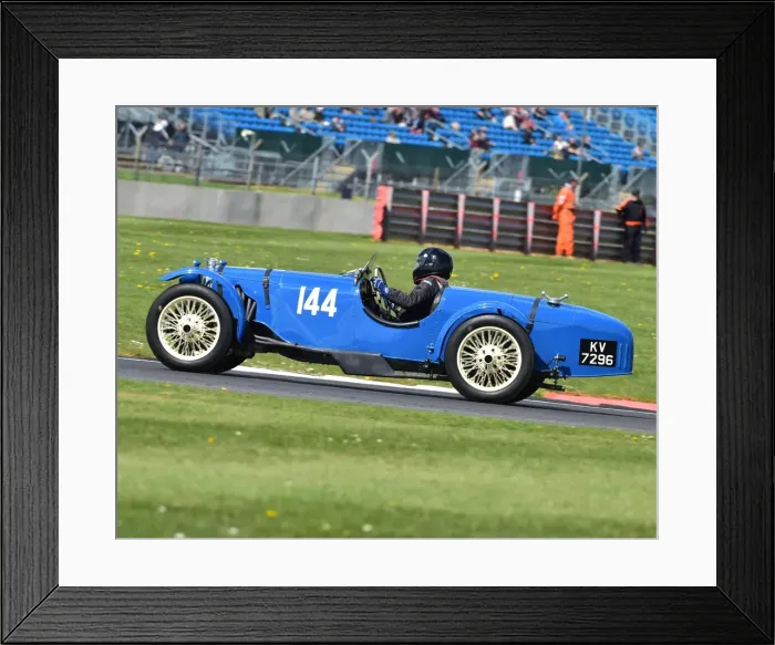 Framed Print : CM18 7045 John Reeve, Riley Brooklands Framed Print : CM18 7045 John Reeve, Riley Brooklands