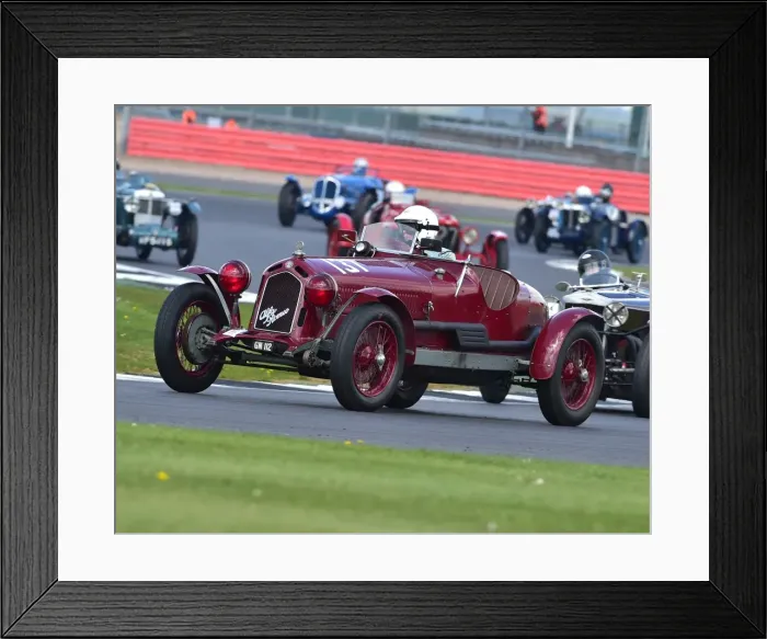 Framed Print : CM18 6986 Nicholas Rossi, Alfa Romeo 6C 1750 GS Framed Print : CM18 6986 Nicholas Rossi, Alfa Romeo 6C 1750 GS