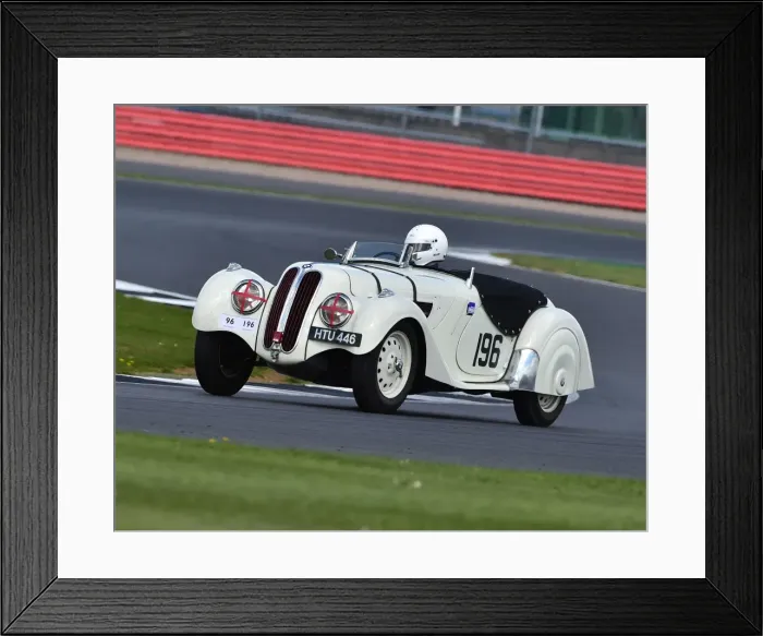 Framed Print : CM18 6979 Alastair Pugh, Frazer Nash BMW 328 Framed Print : CM18 6979 Alastair Pugh, Frazer Nash BMW 328
