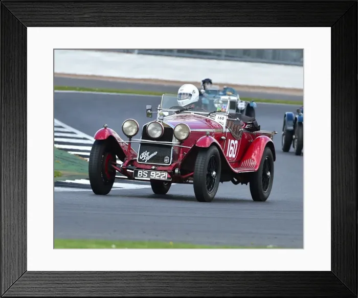 Framed Print : CM18 6962 Roger Buxton, Alfa Romeo 6C 1750 Zagato Framed Print : CM18 6962 Roger Buxton, Alfa Romeo 6C 1750 Zagato