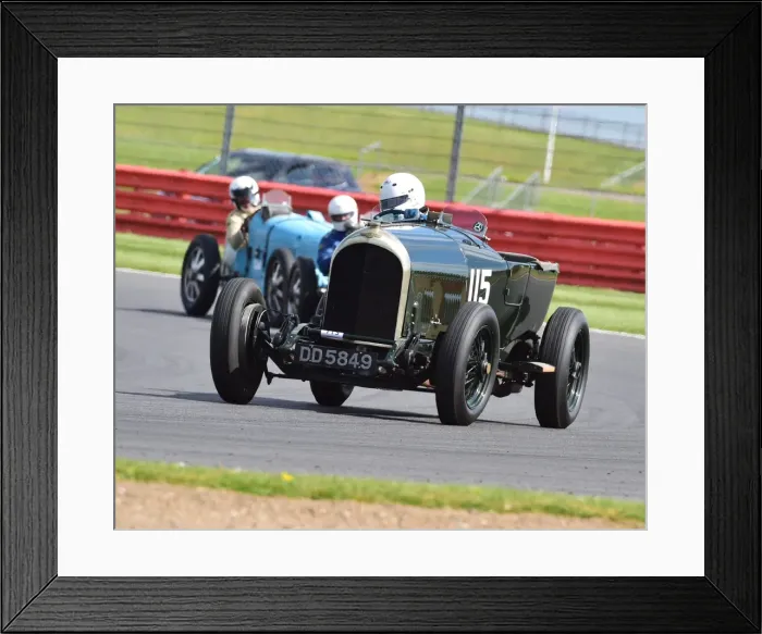 Framed Print : CM18 7056 Ewen Getley, Bentley 3-4 litre Framed Print : CM18 7056 Ewen Getley, Bentley 3-4 litre