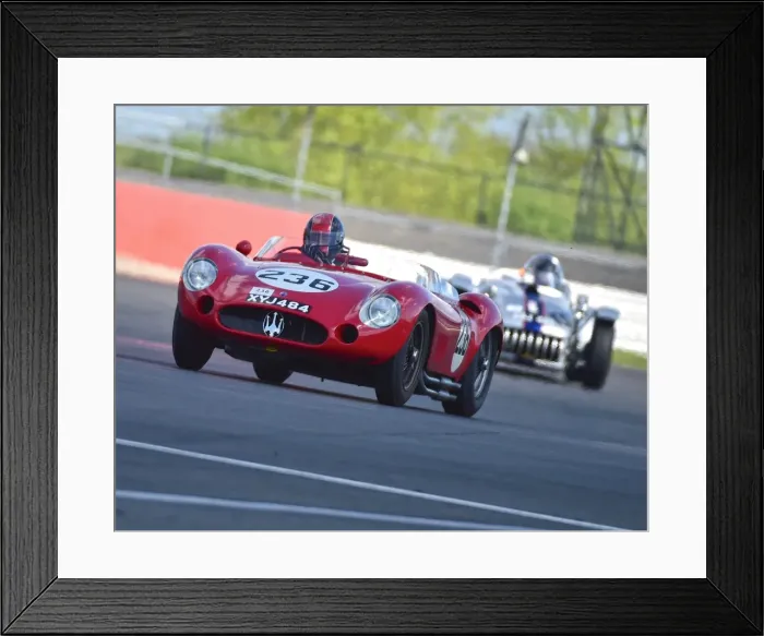Framed Print : CM18 7260 Guillermo Fierro Eleta, Maserati 300S Framed Print : CM18 7260 Guillermo Fierro Eleta, Maserati 300S