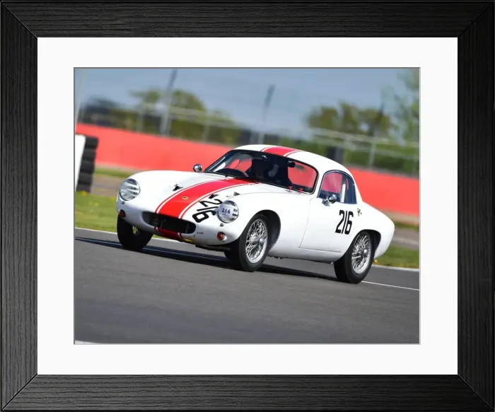 Framed Print : CM18 7241 John Waterson, Lotus Elite S2 Framed Print : CM18 7241 John Waterson, Lotus Elite S2