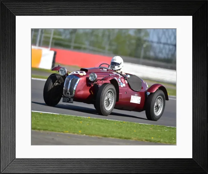 Framed Print : CM18 7228 John Ure, Frazer Nash Le Mans replica Framed Print : CM18 7228 John Ure, Frazer Nash Le Mans replica