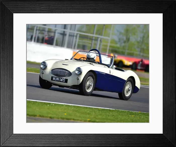 Framed Print : CM18 7214 Jason Harris, Austin Healey 100 Framed Print : CM18 7214 Jason Harris, Austin Healey 100