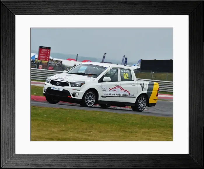 Framed Print : CM19 1272 Harry Webb, SsangYong Musso Framed Print : CM19 1272 Harry Webb, SsangYong Musso