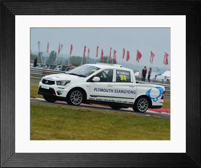 Framed Print : CM19 1267 Michael O Brien, SsangYong Musso Framed Print : CM19 1267 Michael O Brien, SsangYong Musso