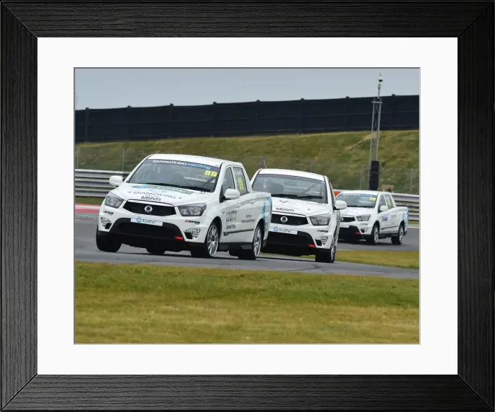Framed Print : CM19 1271 Matt Smith, SsangYong Musso Framed Print : CM19 1271 Matt Smith, SsangYong Musso