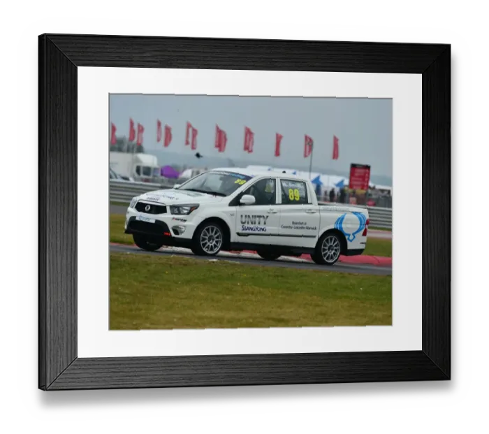 Framed Print : CM19 1258 Matt Smith, SsangYong Musso Framed Print : CM19 1258 Matt Smith, SsangYong Musso