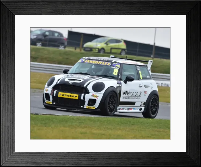 Framed Print : CM19 1282 Kevin Owen, Mini Cooper S Framed Print : CM19 1282 Kevin Owen, Mini Cooper S