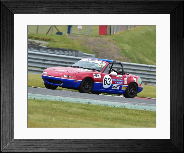 Framed Print : CM19 2081 Liam Barnett, Ryan Lilleywhite, Mazda MX5 Framed Print : CM19 2081 Liam Barnett, Ryan Lilleywhite, Mazda MX5