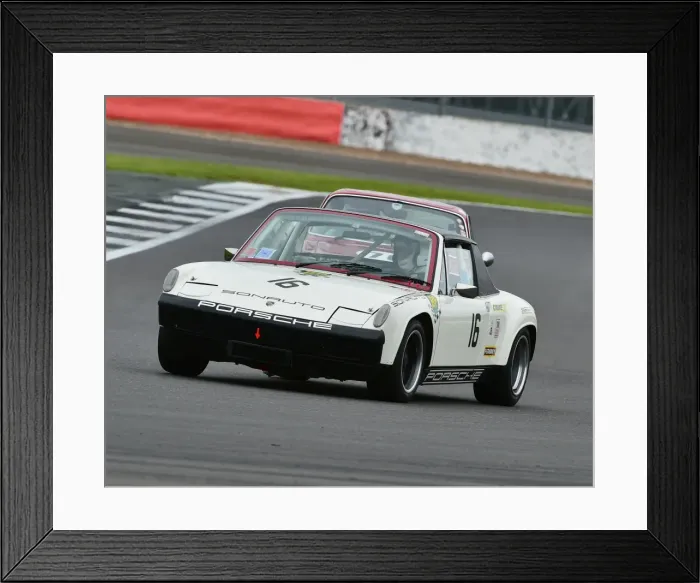 Framed Print : CM19 2885 Richard Grube, Porsche 914-6 Framed Print : CM19 2885 Richard Grube, Porsche 914-6