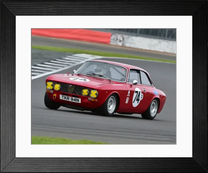 Framed Print : CM19 2882 John Wagstaff, Alfa Romeo GTV Framed Print : CM19 2882 John Wagstaff, Alfa Romeo GTV