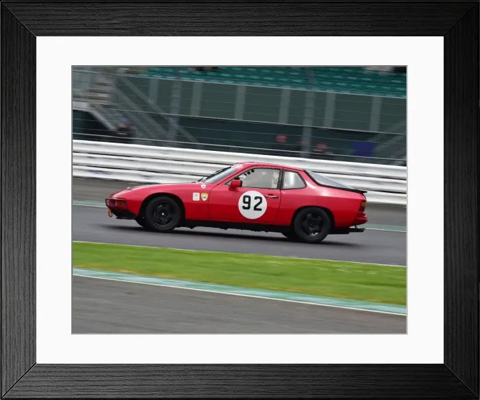 Framed Print : CM19 2787 Brian Jarvis, Porsche 924 Framed Print : CM19 2787 Brian Jarvis, Porsche 924