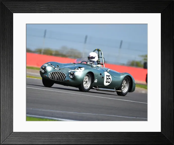 Framed Print : CM18 7278 Craig McWilliam, Kieft-Climax 1100
