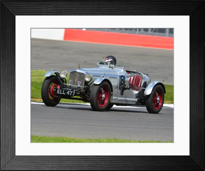 Framed Print : CJ6 8301 Ian Fyfe, Riley 12-70 Special Framed Print : CJ6 8301 Ian Fyfe, Riley 12-70 Special