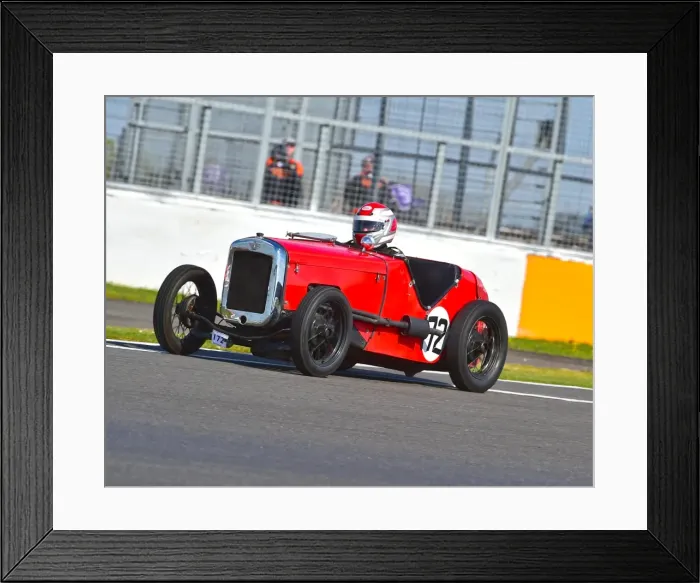 Framed Print : CM18 7357 David Asplin, Austin 7 Ulster Replica Framed Print : CM18 7357 David Asplin, Austin 7 Ulster Replica