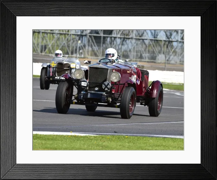 Framed Print : CM18 7396 Anthony Fenwick-Wilson, Railton LS Tourer
