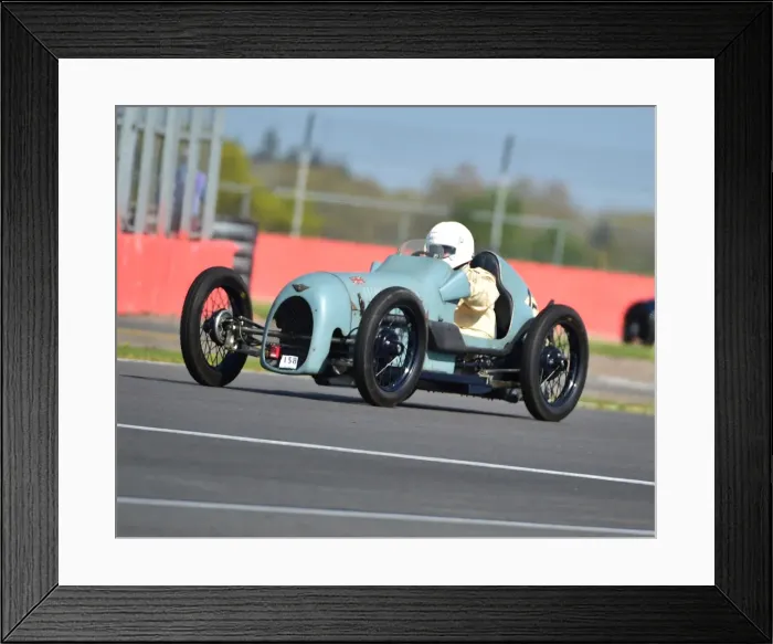 Framed Print : CM18 7292 Stephanie Wilton, Austin 7 Single Seater Framed Print : CM18 7292 Stephanie Wilton, Austin 7 Single Seater