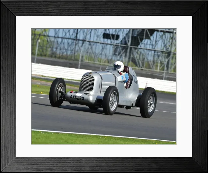 Framed Print : CM18 7425 Gareth Burnett, Talbot Single Seater Framed Print : CM18 7425 Gareth Burnett, Talbot Single Seater