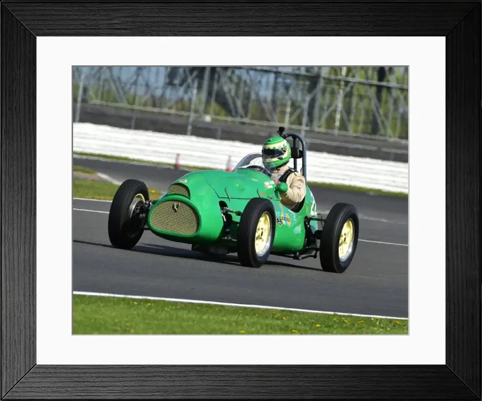 Framed Print : CM18 7418 Steve Russell, Cooper Bristol MkII Framed Print : CM18 7418 Steve Russell, Cooper Bristol MkII
