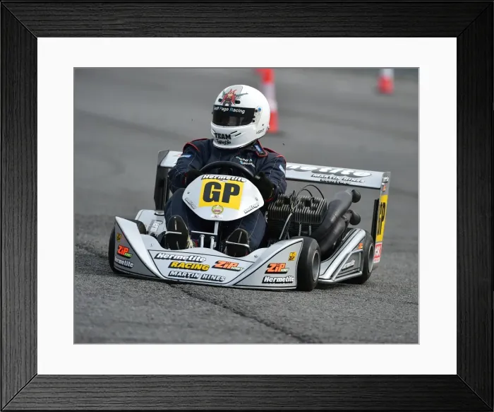 Framed Print : CM18 9792 Geoff Page, Zip, Yamaha 250cc Framed Print : CM18 9792 Geoff Page, Zip, Yamaha 250cc