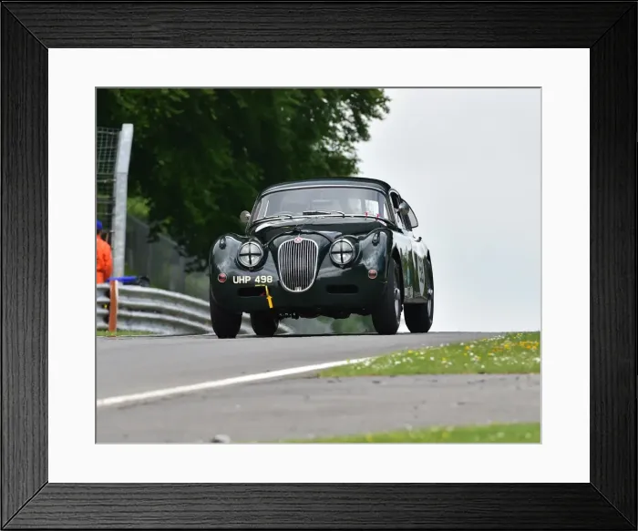Framed Print : CM19 4127 Marc Gordon, Jaguar XK150